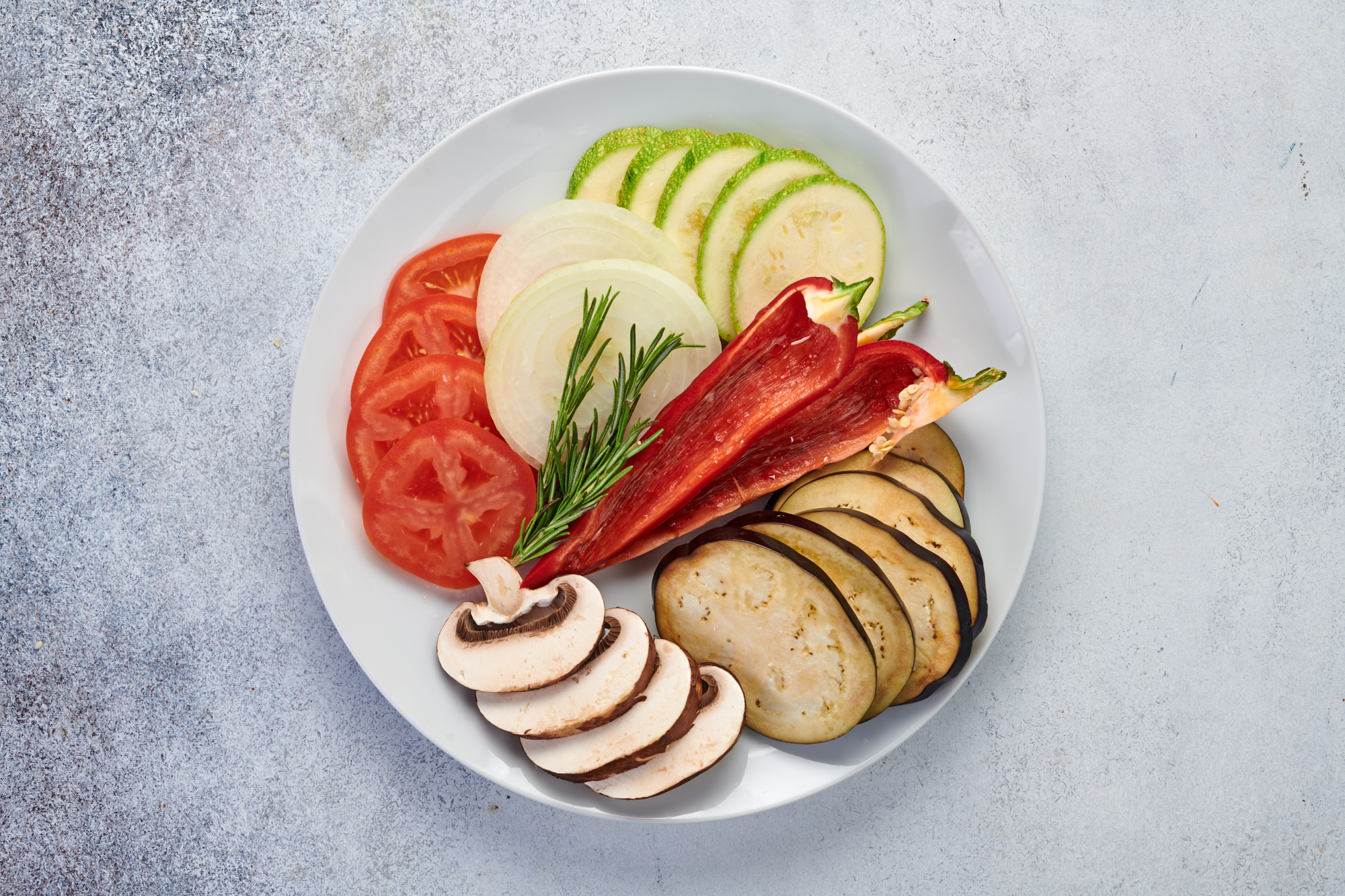 Овощная тарелка